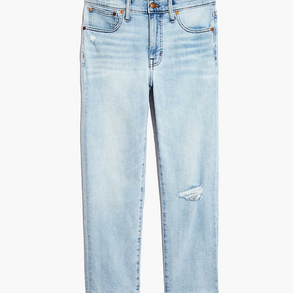 Madewell Denim - Madewell Mid-Rise Classic Straight Jeans